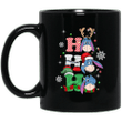 Ho Ho Ho Donkey Christmas Santa Claus Reindeer Mug - Awesome Tee Fashion
