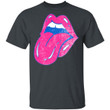 Hot Pink Lips Mouth Tongue Out Shirt - Awesome Tee Fashion