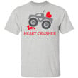 Heart Crusher shirt, Boy Valentines Day T Shirt, Truck Tee - Awesome Tee Fashion
