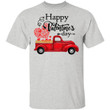 Happy Valentines Day Truck Carrying Love Heart Gifts Shirt Perfect Couples Gifts - Awesome Tee Fashion