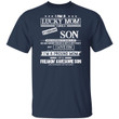 I Am A Lucky Mom I Have A Stubborn Son Funny Shirt - Awesome Tee Fashion