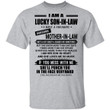 I Am A Lucky Son In Law I Have A Freaking Awesome Mother In Law Shirt Funny Son In Law Shirts - Awesome Tee Fashion