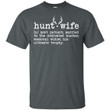Hunt Wife Definition Shirt Married To The Dedicated Hunter - Awesome Tee Fashion