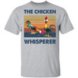 Hei Hei The Chicken Whisperer Vintage Shirt - Awesome Tee Fashion