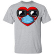 Heart In A Mask Funny Valentines Day Gift T-Shirt - Awesome Tee Fashion
