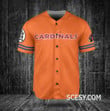 Arizona Cardinals Dragon Ball Son Goku Baseball Jersey Custom