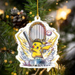 San Diego Padres MLB Christmas Ornament Pokemon Pikachu ORMPK02