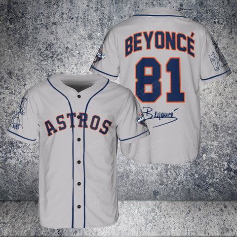 Get the Gray Houston Astros Beyonce Jersey! - Scesy