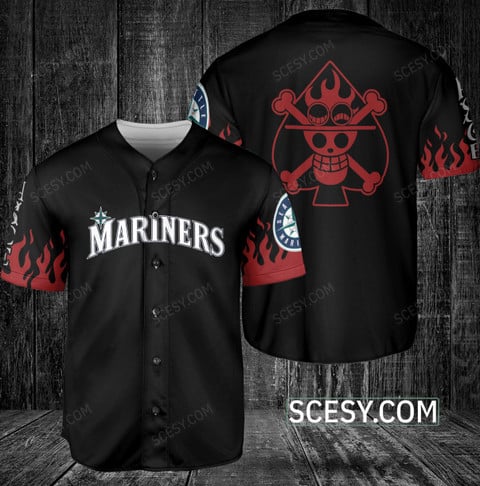 seattle mariners jersey black