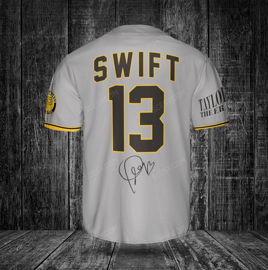 Taylor Swift x Pittsburgh Pirates Baseball Jersey G - Scesy