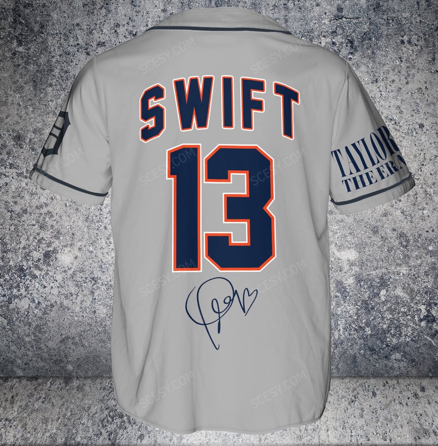Taylor Swift x LA Dodgers Baseball Jersey Number 13 - Scesy