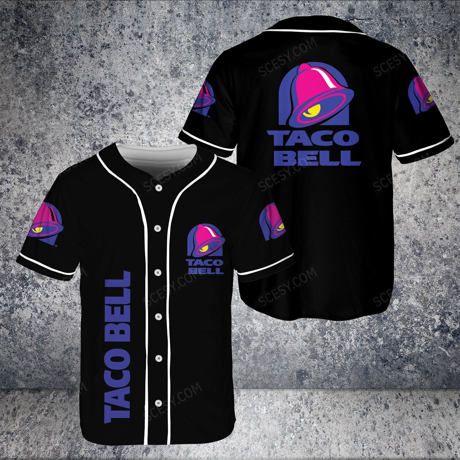 Taco Bell Baseball Jersey for Fast Food Fans - Scesy