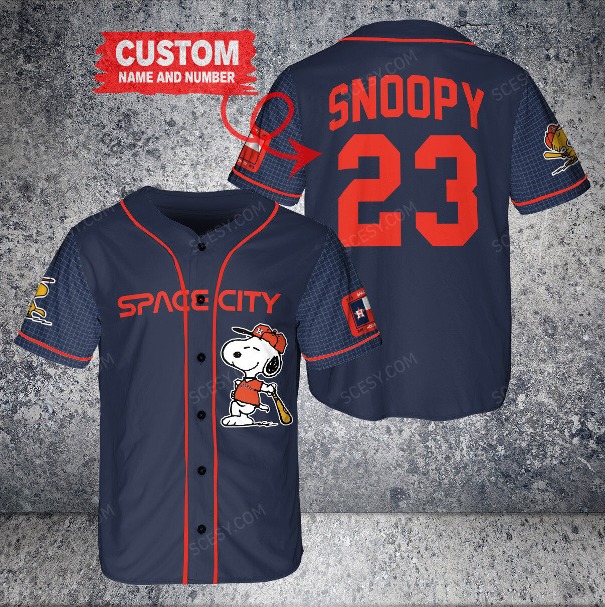 space city jersey custom