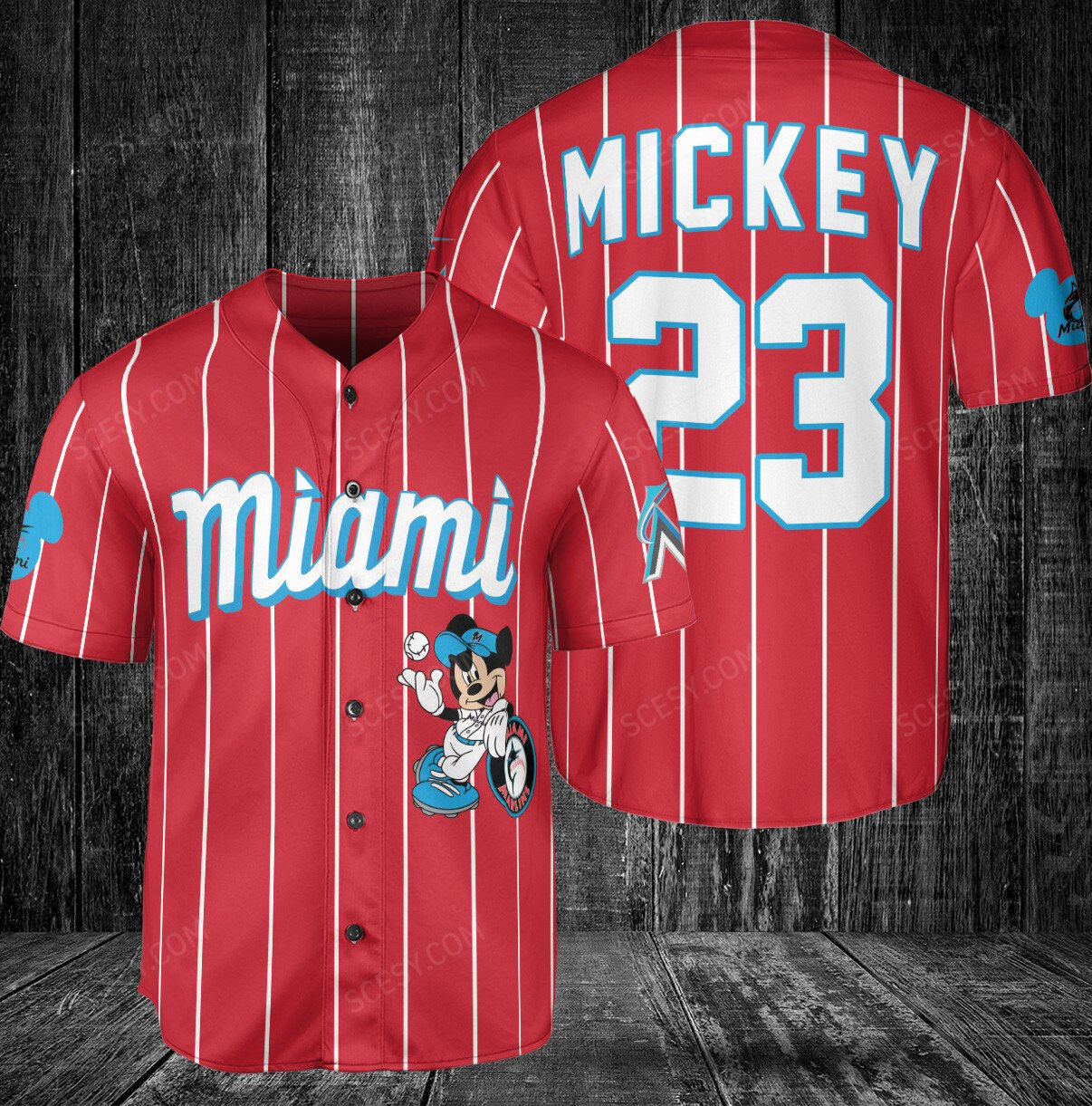 Nike Men's Miami Marlins 2023 City Connect Cool Base Jersey