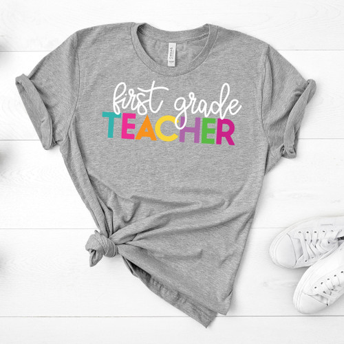 First Grade Teacher Shirts