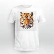 Geometric clemson tiger face, minimalist Tshirt