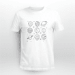 Solar System Planets - Unisex Tshirt - White Tshirt