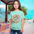 Cute Colorful Happy Rainbow Tshirt Clothing for Kids Tshirt