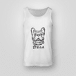 Stella Bull Dog Tank Top: A Star Among Dogs  Full Size  One Color