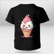 Happy Ice cream Tshirt for Kids Baby Boys Girls
