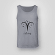 Tank Top Aries Zodiac Sign - Full Size - Multicolor