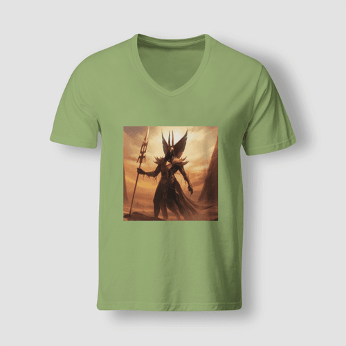 Ant Man V - Neck T Shirt Full Size Multicolor