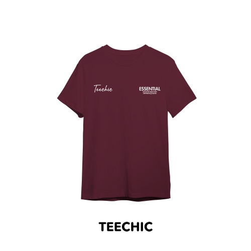 Unisex T - Shirt Teechic Colab With Essential - Full Size - Multicolor