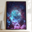 Starfield galaxy poster