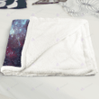 Starfield galaxy sherpa blanket
