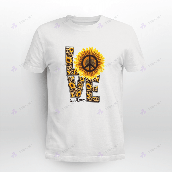 Love Sunflower Hippie Shirt