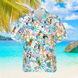 Bluey Birthday Family Hawaiian Shirt Bluey Mom Bluey Dad Hawaiian 3D All Over Print Shirt for Men and Women