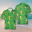 Happy Saint Patrick's Day Ireland Proud Pattern Hawaiian Shirt Button Up Shirt Gifts For Irish