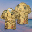 Skeleton Surfing Hawaiian Shirt Beach Button Up Shirts For Men Cool Gifts For Teens