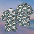 Surfer And Ocean Waves Hawaiian Shirt Men's Button Down Vacation Shirts Summer Gift Ideas