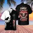Skull Proud Chef Proud Hawaiian Shirt American Flag Great Gifts For Chefs For Him