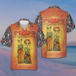 I Love You More Than My Own Skin Hawaiian Shirt Skull Day Of The Dead Couple Button Up Shirt