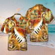 Piano Is My Passion Hawaiian Shirt Beach Button Up Shirt Gifts For Piano Players