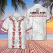 Baseball Is Life The Rest Is Just Details Hawaiian Shirt Baseball Player Vintage Button Up