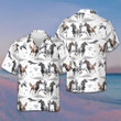 Racing Horses Hawaiian Shirt Summer Button Up Shirts Gifts For Horse Lovers