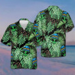 Tropical Alien And Spider Hawaiian Shirt Button Up Vacation Shirts Gifts For Cousin
