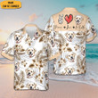 Personalized Peace Love Labrador Retriever Hawaiian Shirt Dog Owner Gifts For Summer