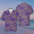 Purple And Gold Edition Oriental Dragon Hawaiian Shirt Cool Summer Shirts Dragon Lovers Gifts