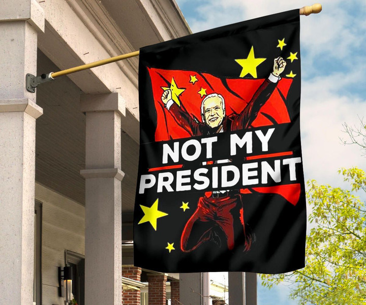 Biden Is Not My President Flag Joe Biden Not My President Fuck Biden Flag