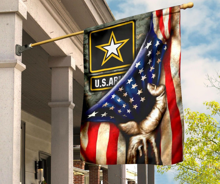 United States Army Inside American Flag Support US Armed Forces Outdoor Gifts For Veterans