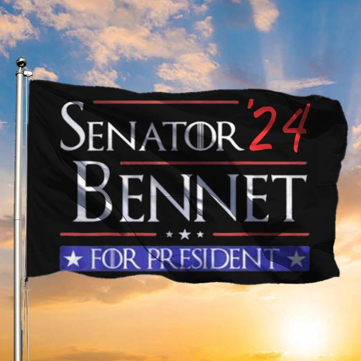 Michael Bennet 2024 Flag 2024 Candidates Funny Political Flags Outdoor Garden Decor