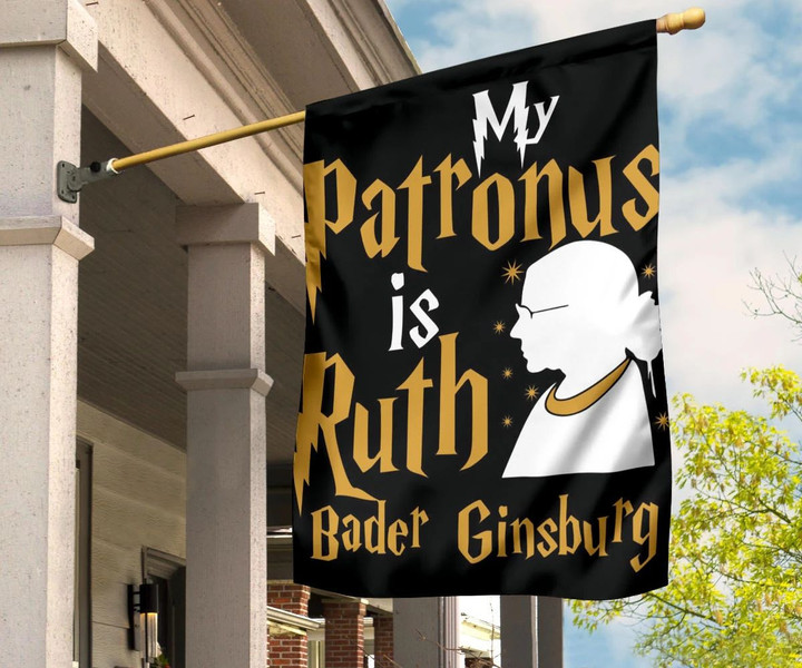 My Patronus Is Ruth Bader Ginsburg Flag Notorious Dissent RBG Merchandise For Room Decoration