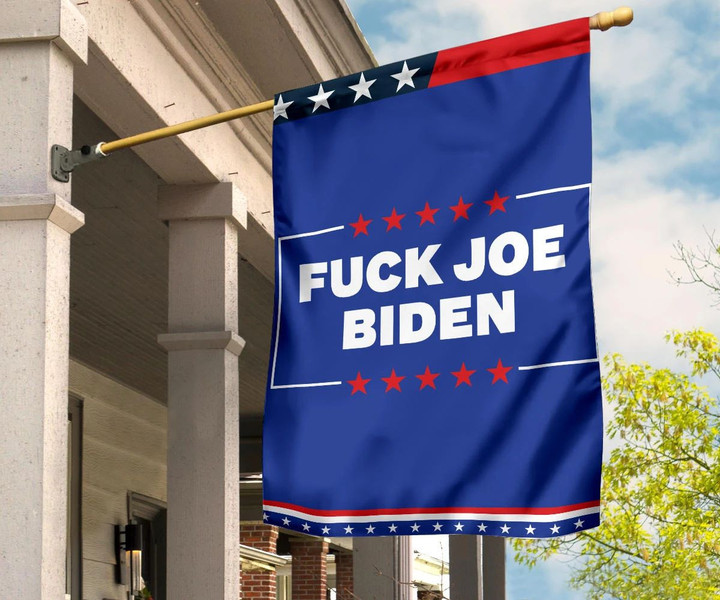 Fuck Joe Biden Flag Funny Parody Anti Biden Lawn Flag Outdoor Hanging Decor