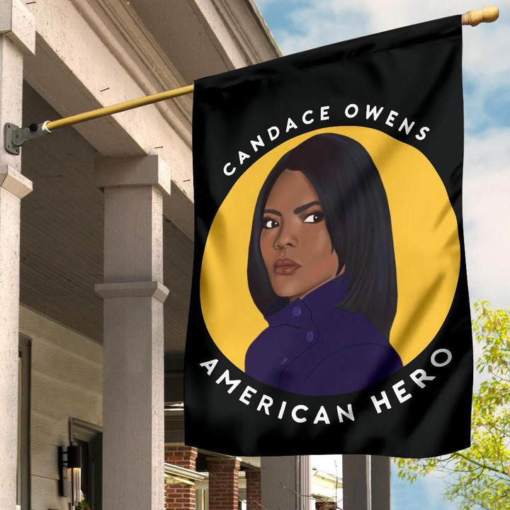 Candace Owens 2024 Flag Honor Candace Owens American Hero Merchandise