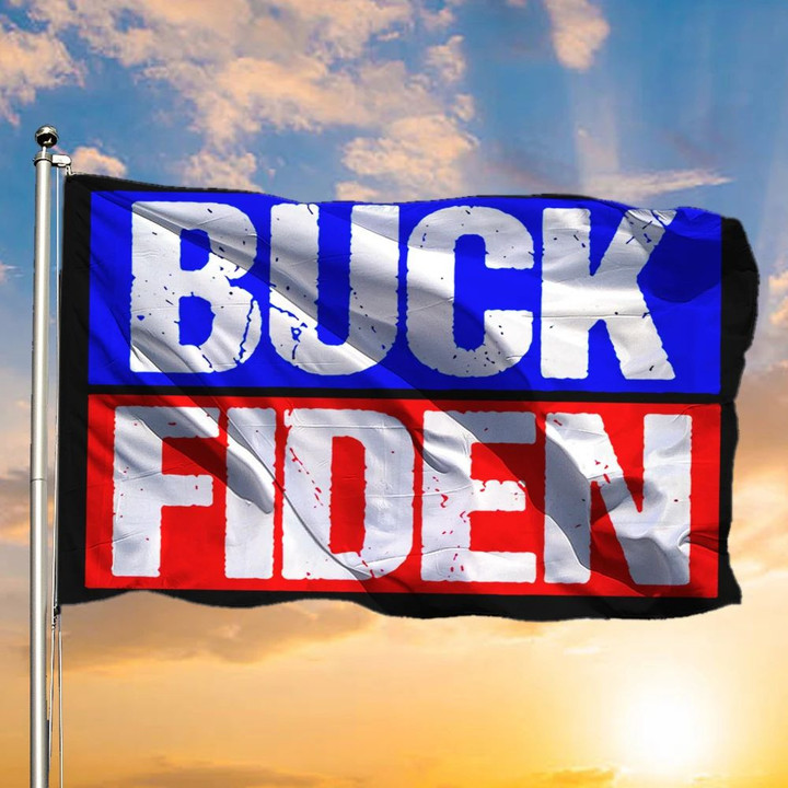 Anti Biden Flag Buck Biden Flag Vintage Parody Funny Fuck Biden Flag For Sale
