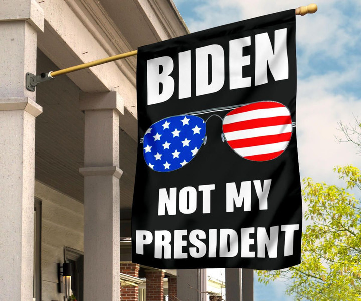 Biden Is Not My President Flag Joe Biden Not My President Biden Sucks Merch